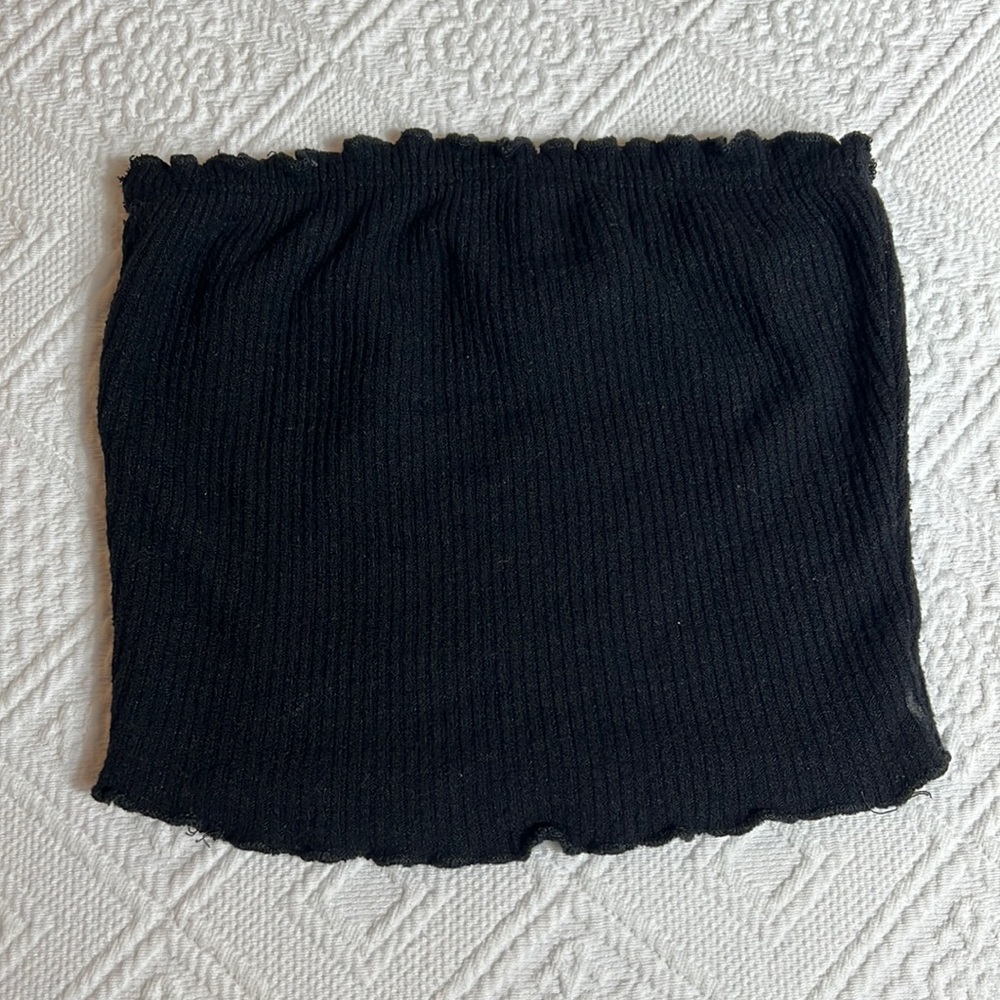 💥💥Sky and Sparrow XS Black Crop Top